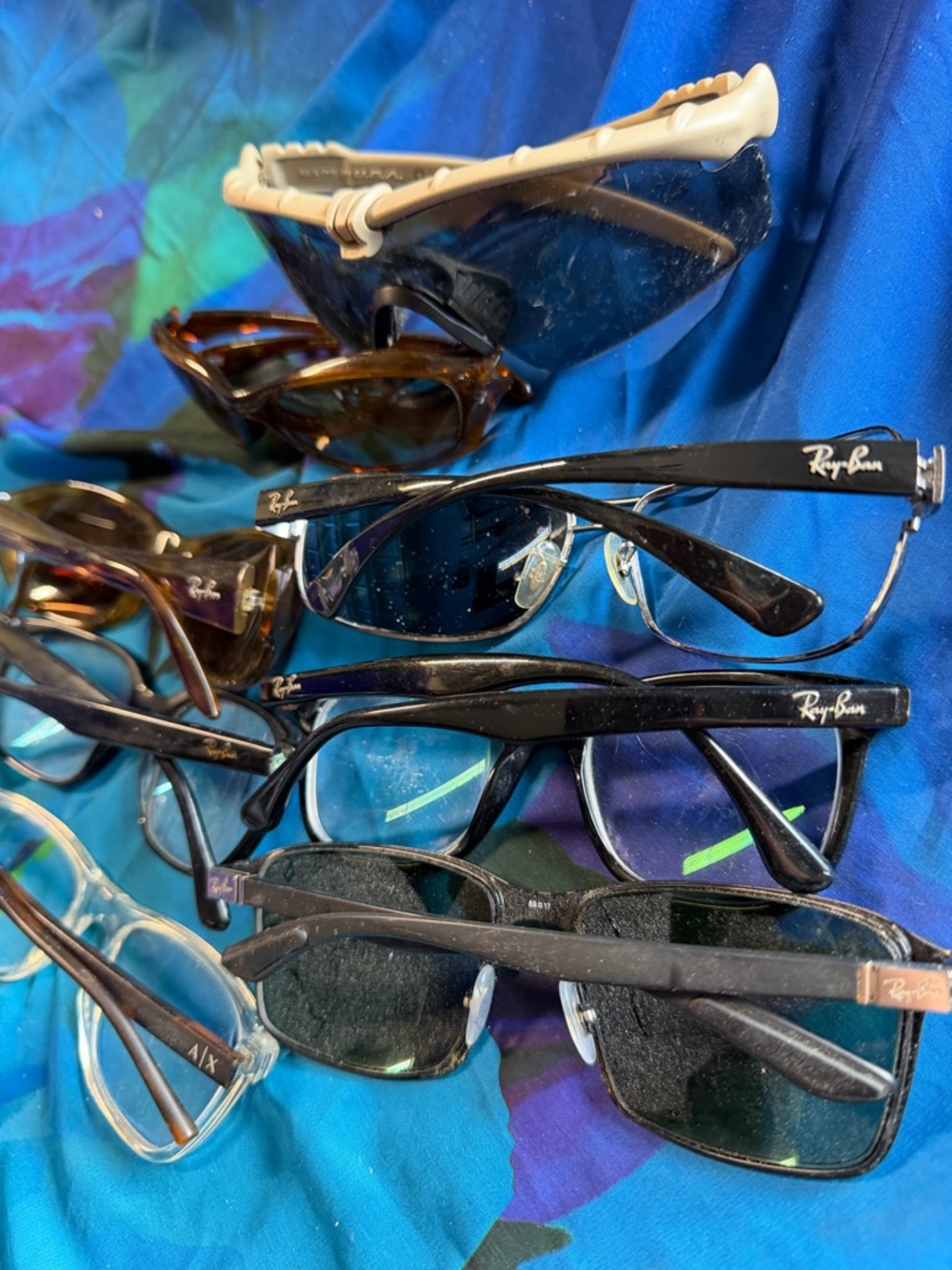 Ray-Ban Assorted Black and Tortoiseshell Sunglasses Lot